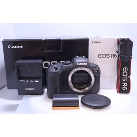 キヤノン(Canon)の【極美品】Canon EOS R6 ボディー ミラーレス一眼カメラ(ミラーレス一眼)