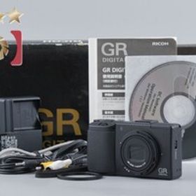 【中古】RICOH リコー GR DIGITAL III コンパクトデジタルカメラ シャッター回数僅少 元箱付き