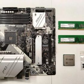 Ryzen7 5700X + B550M + DDR4 32GBセット動作確認済