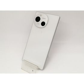 【中古】SHARP 国内版 【SIMフリー】 AQUOS R9 ホワイト 12GB 256GB SH-M28【戸塚】保証期間１ヶ月【ランクC】