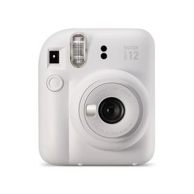 instax mini 12 チェキ [クレイホワイト](外箱訳アリ)