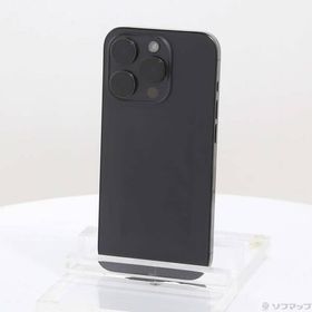 〔中古〕Apple(アップル) iPhone15 Pro 512GB ブラックチタニウム MTUH3J／A SIMフリー〔196-ud〕