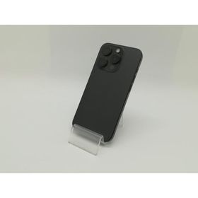 【中古】Apple 国内版 【SIMフリー】 iPhone 15 Pro 128GB ブラックチタニウム MTU73J/A【ECセンター】保証期間１ヶ月【ランクA】