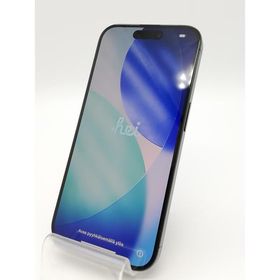 【中古】Apple 国内版 【SIMフリー】 iPhone 15 Pro 128GB ブラックチタニウム MTU73J/A【三宮駅前】保証期間１ヶ月【ランクB】