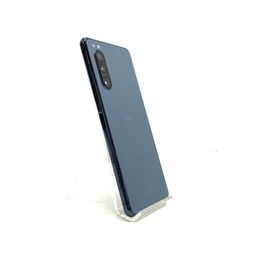 【最速発送】Sony Xperia 5 II 128GB Blue au SOG02 白ロム【難有】