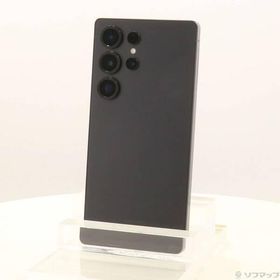 〔中古〕SAMSUNG(サムスン) Galaxy S25 Ultra 256GB チタニウムジェットブラック SM-S938Q SIMフリー〔262-ud〕