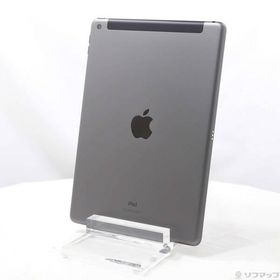 〔中古〕Apple(アップル) iPad 第9世代 64GB スペースグレイ MK473J／A auロック解除SIMフリー〔377-ud〕