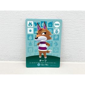 どうぶつの森 amiiboカード チーフ【F6365-007】065(その他)