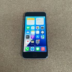 4186【早い者勝ち】電池新品☆iPhoneSE3 64GB SIMフリー☆