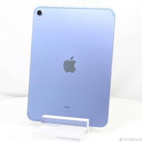 〔中古〕Apple(アップル) iPad 第10世代 64GB ブルー MQ6K3J／A SoftBankロック解除SIMフリー〔377-ud〕