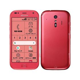らくらくスマートフォン F-42A[32GB] docomo ピンク【安心保証】