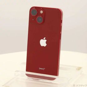 【中古】Apple(アップル) iPhone13 mini 128GB プロダクトレッド MLJG3J／A SIMフリー 【269-ud】