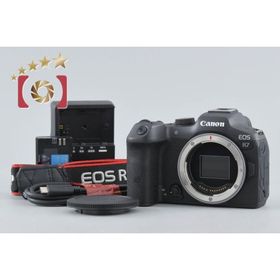 【中古】Canon キヤノン EOS R7 ミラーレス一眼カメラ シャッター回数僅少