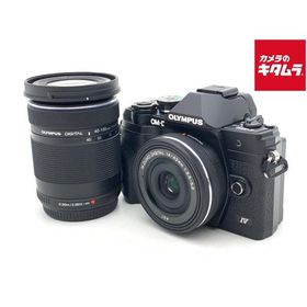 【中古】 【並品】 オリンパス OM-D E-M10 MarkIV EZダブルズームキット ブラック