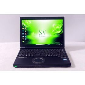 ノートパソコン Panasonic Let's note SV7 CF-SV78SJQP Core i7 8650U 1.9GHz 16GB SSD256GB DVDSマルチ Windows11 Bluetooth カメラ 3ヶ月保証 中古 wn9094