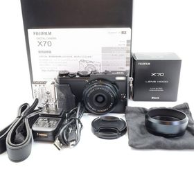 中古 １年保証 並品 FUJIFILM X70 ブラック