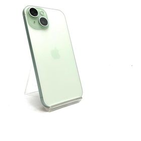 【全額返金保証】【最速発送】 iPhone 15 128GB グリーン SIMフリー 白ロム 美品 動作確認済 88%