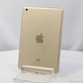 〔中古〕Apple(アップル) iPad mini 3 64GB ゴールド MGY92J／A Wi-Fi〔258-ud〕