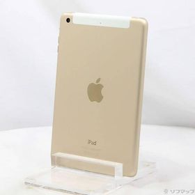 〔中古〕Apple(アップル) iPad mini 3 16GB ゴールド MGYR2J／A docomo〔348-ud〕
