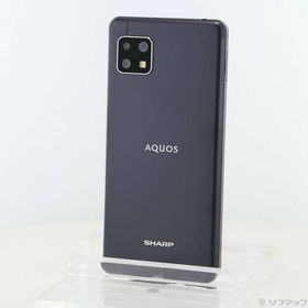 〔中古〕SHARP(シャープ) AQUOS sense4 64GB ブラック SH-M15 SIMフリー〔349-ud〕