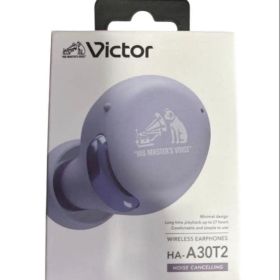 Victor HA-A30T2 パープル ワイヤレスイヤホン