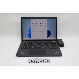 ノートパソコン Lenovo ThinkPad X13 Gen2 Core i5 1135G7 2.4GHz/8GB/256GB(SSD)/13.3W/WUXGA(1920x1200)/Win11 キー文字消えあり
