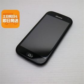 美品 F-01L らくらくスマートフォン me ブラック スマホ 本体 白ロム 中古 あすつく 土日祝発送OK