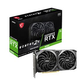 〔中古〕MSI(エムエスアイ) GeForce RTX 3060 VENTUS 2X 8G OC〔344-ud〕