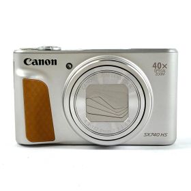 キヤノン Canon PowerShot SX740 HS シルバー コンパクトデジタルカメラ 【中古】