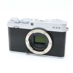 【中古】 《並品》 FUJIFILM X-E4 ボディ シルバー [ デジタルカメラ ]