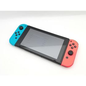 【中古】Nintendo Switch 本体 Joy-Con(L) ネオンブルー/(R) ネオンレッド HAC-S-KABAA 【2017年3月】【熊本】保証期間１ヶ月【ランクB】