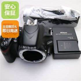 ニコン(Nikon)の超美品 Nikon D3200 ブラック ボディ M222(デジタル一眼)