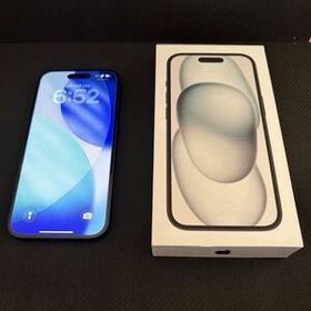 iPhone 15 128GB ブラック バッテリー91% 使用品