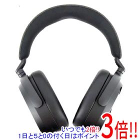 【1日と5.0のつく日、18日はポイント3倍！】【中古】SENNHEISER製 ワイヤレスヘッドホン MOMENTUM 4 Wireless 700382 ブラックコッパー 未使用