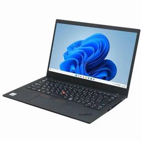 6ヶ月保証 Lenovo ThinkPad X1 Carbon Gen8 ノートパソコン 第10世代 Core i5 Windows11 64bit WEBカメラ メモリ16GB 高速 SSD WiFi フルHD A4サイズ 中古 40205