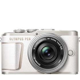 【中古】OLYMPUS ミラーレス一眼カメラ PEN E-PL10 14-42mm EZレンズキット ホワイト