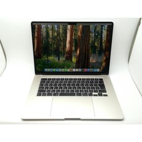 【中古】Apple MacBook Air 15インチ CTO (M3,2024) スターライト M3(CPU:8C/GPU:10C)/24G/512G【札幌】保証期間１ヶ月【ランクB】