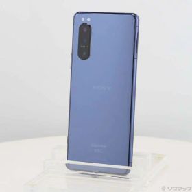 【中古】SONY(ソニー) Xperia 5 II 128GB ブルー SO-52A docomoロック解除SIMフリー 【349-ud】