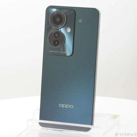 【中古】OPPO(オッポ) OPPO Reno11 A 128GB ダークグリーン YMOPRENO11A Y!mobile SIMフリー 【198-ud】