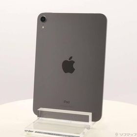 〔中古〕Apple(アップル) iPad mini 第6世代 64GB スペースグレイ NK7M3J／A Wi-Fi〔262-ud〕