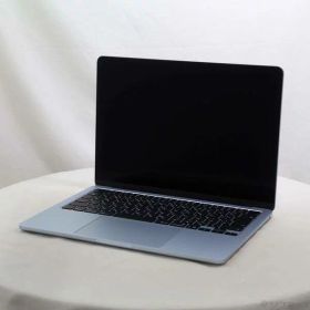 【中古】Apple(アップル) MacBook Air 13.6-inch Early-2025 MC6T4J／A Apple M4 10コアCPU_8コアGPU 16GB SSD256GB スカイブルー 〔15.7 Sequoia〕 【258-ud】