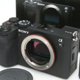 【中古】【美品】ソニー α7C II ILCE-7CM2 ボディ [ブラック]（センサー清掃済み） CA01-R4725-2S1 SONY Eマウント フルサイズ 5軸手ブレ補正 EVF 中古