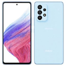 【中古】(良品)〈SIMフリー〉SAMSUNG Galaxy A53 5G 128GB オーサムブルー SC-53C【安心保証90日/赤ロム永久保証】GalaxyA53 本体 Android アンドロイド スマホ