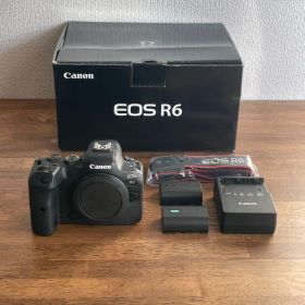 【2.1万回・美品】Canon EOS R6 本体