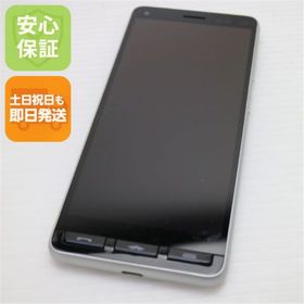 キョウセラ(京セラ)の超美品 A001KC Y!mobile かんたんスマホ2 シルバー M444(スマートフォン本体)