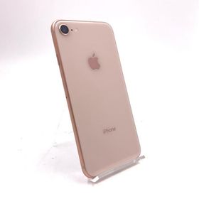 【全額返金保証】【最速発送】 iPhone 8 64GB ゴールド docomo SIMフリー 白ロム 動作確認済 80%