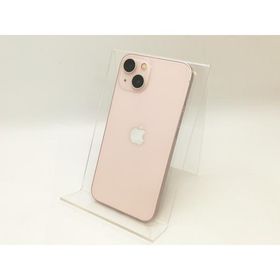 【中古】Apple 国内版 【SIMフリー】 iPhone 13 128GB ピンク MLNE3J/A【秋葉4号】保証期間１ヶ月【ランクC】