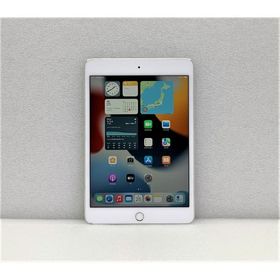 中古 Apple iPad mini4 Wi-Fi + Cellular 32GB シルバー MNWF2J/A SIMフリー /難あり品