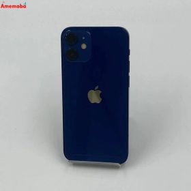 【中古】iPhone12 mini 64GB ブルー MGAP3J/A SoftBank版SIMフリー 訳あ