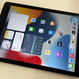 【中古：Bランク】AU iPad Air2 Wi-Fi + Cellularモデル 64GB MGHX2J/A スペースグレイ